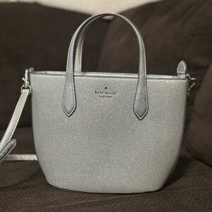 Kate Spade Sparkling Silver Tote